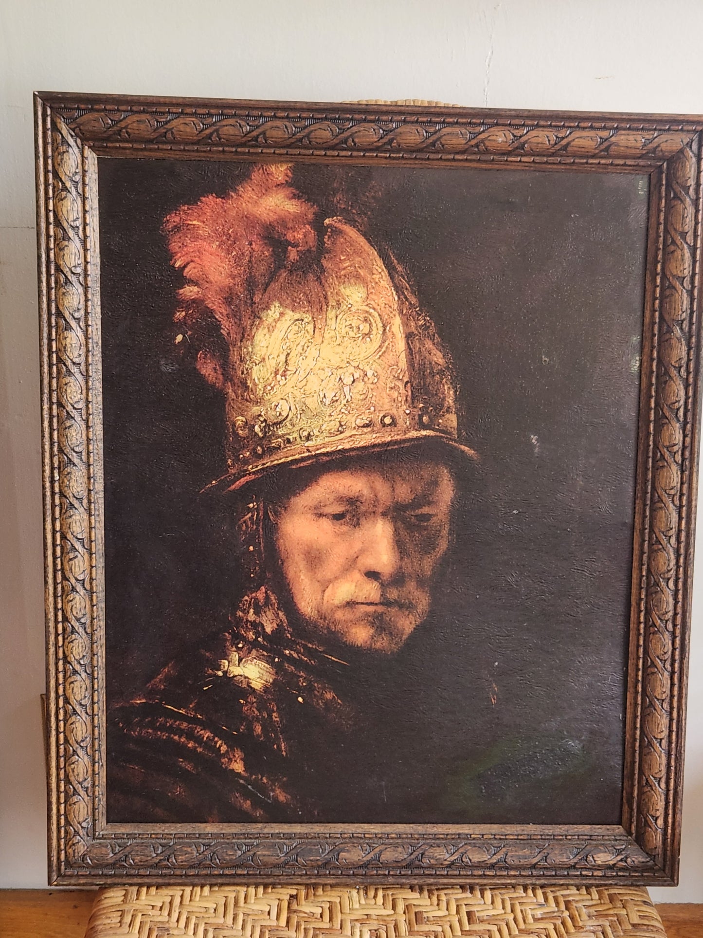 "The Man with the Golden Helmet" Rembrant Print