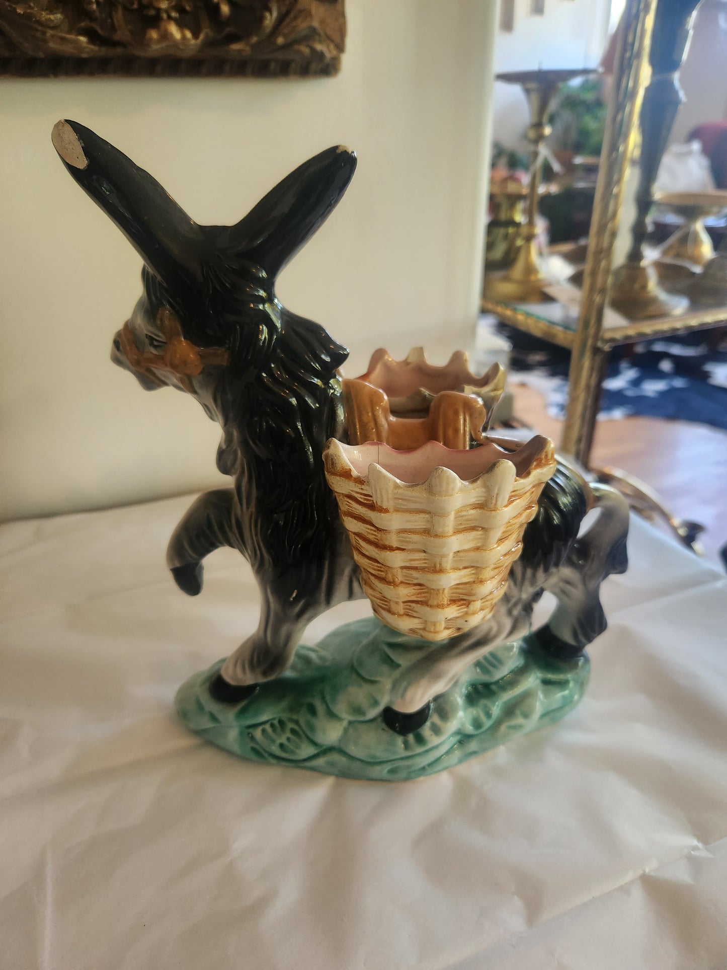 Vintage Italian Donkey Ceramic