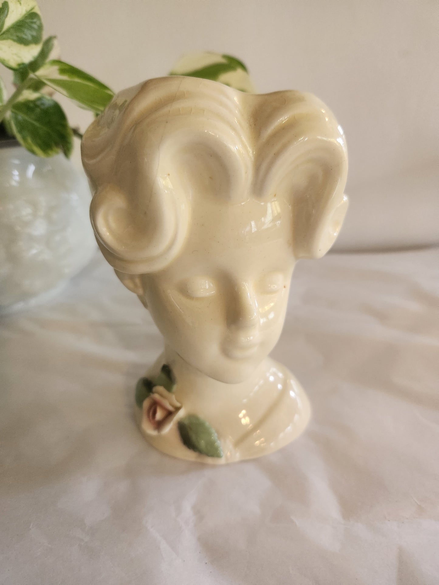 Vintage Ladies Head Vase