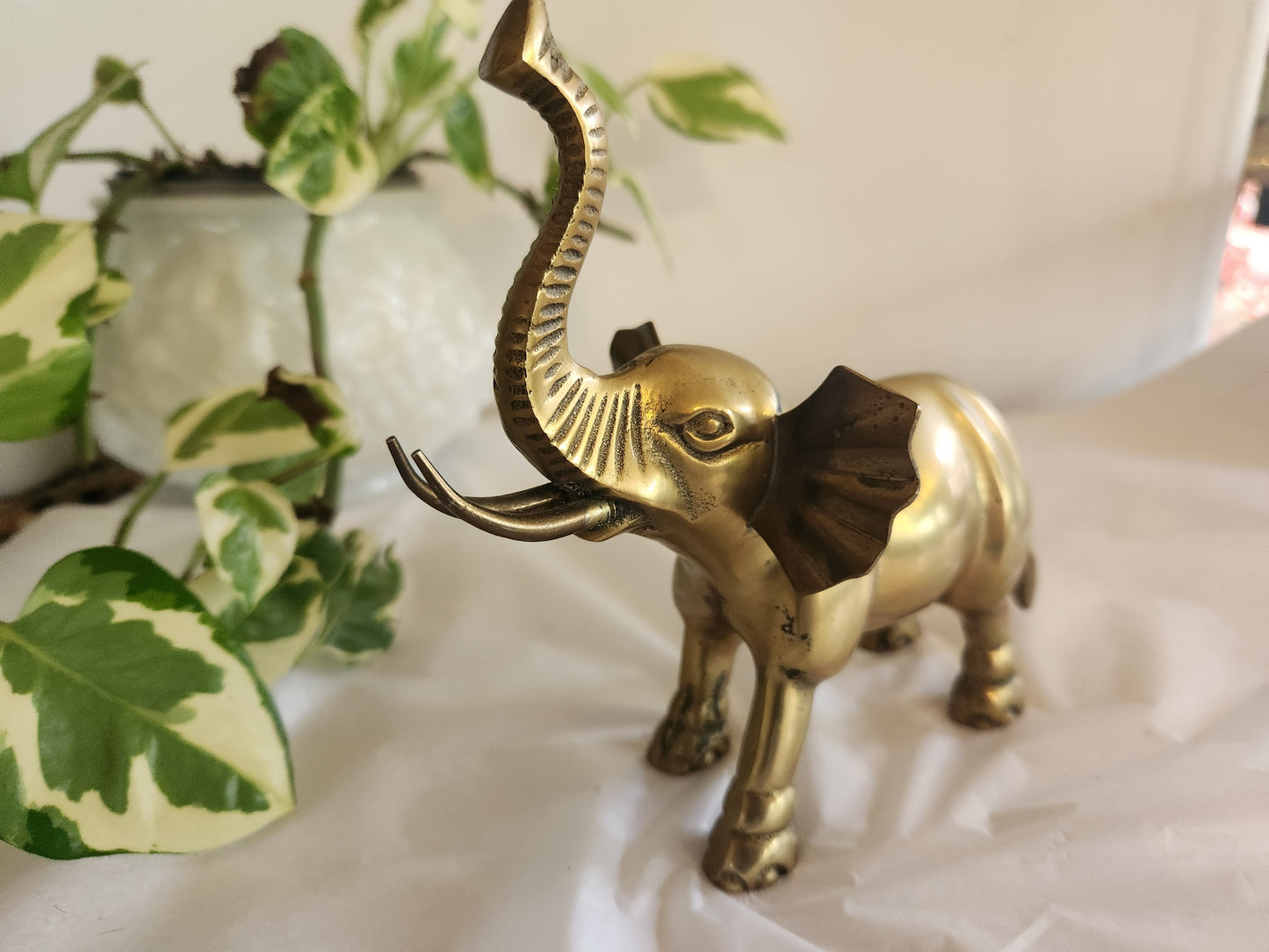 Medium Brass Elephant