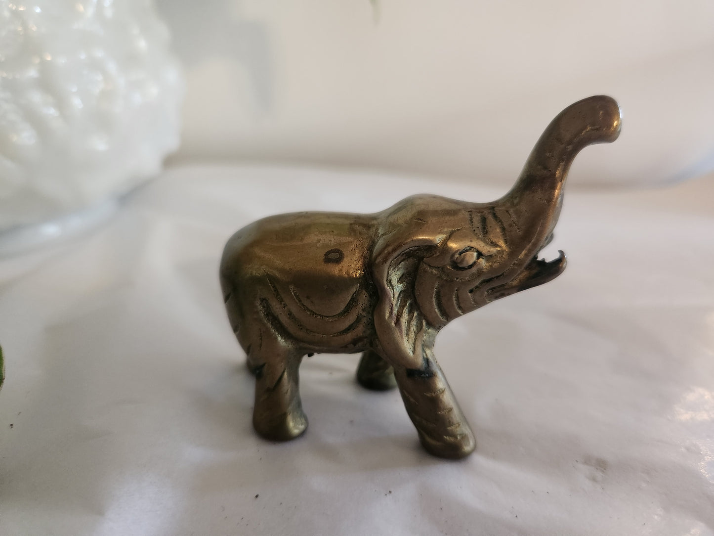 Small Brass Elephant