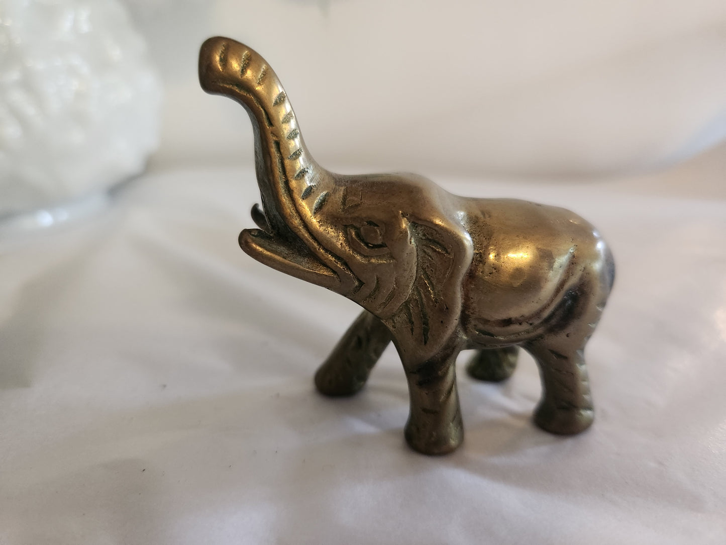 Small Brass Elephant