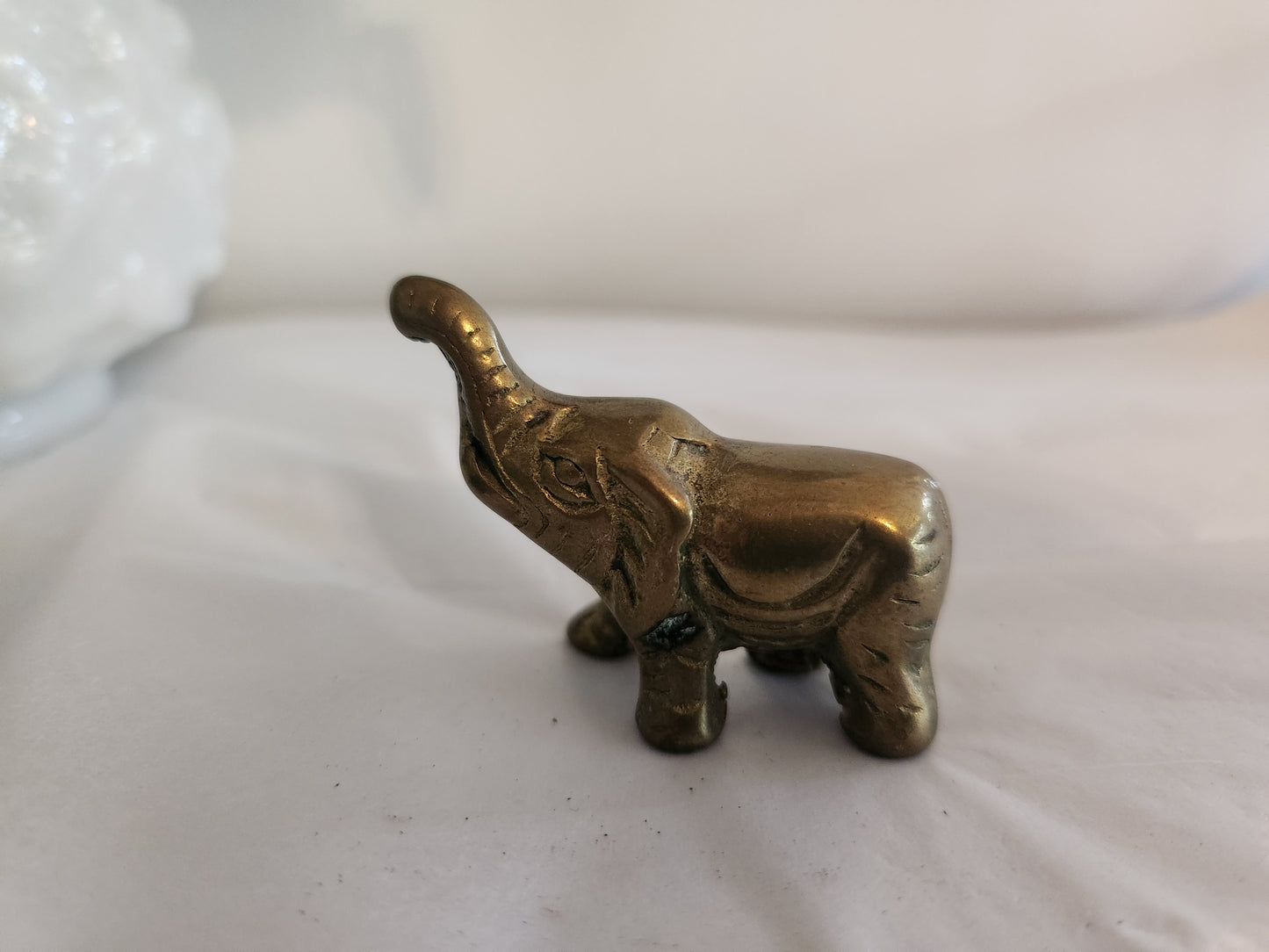 Baby Brass Elephant