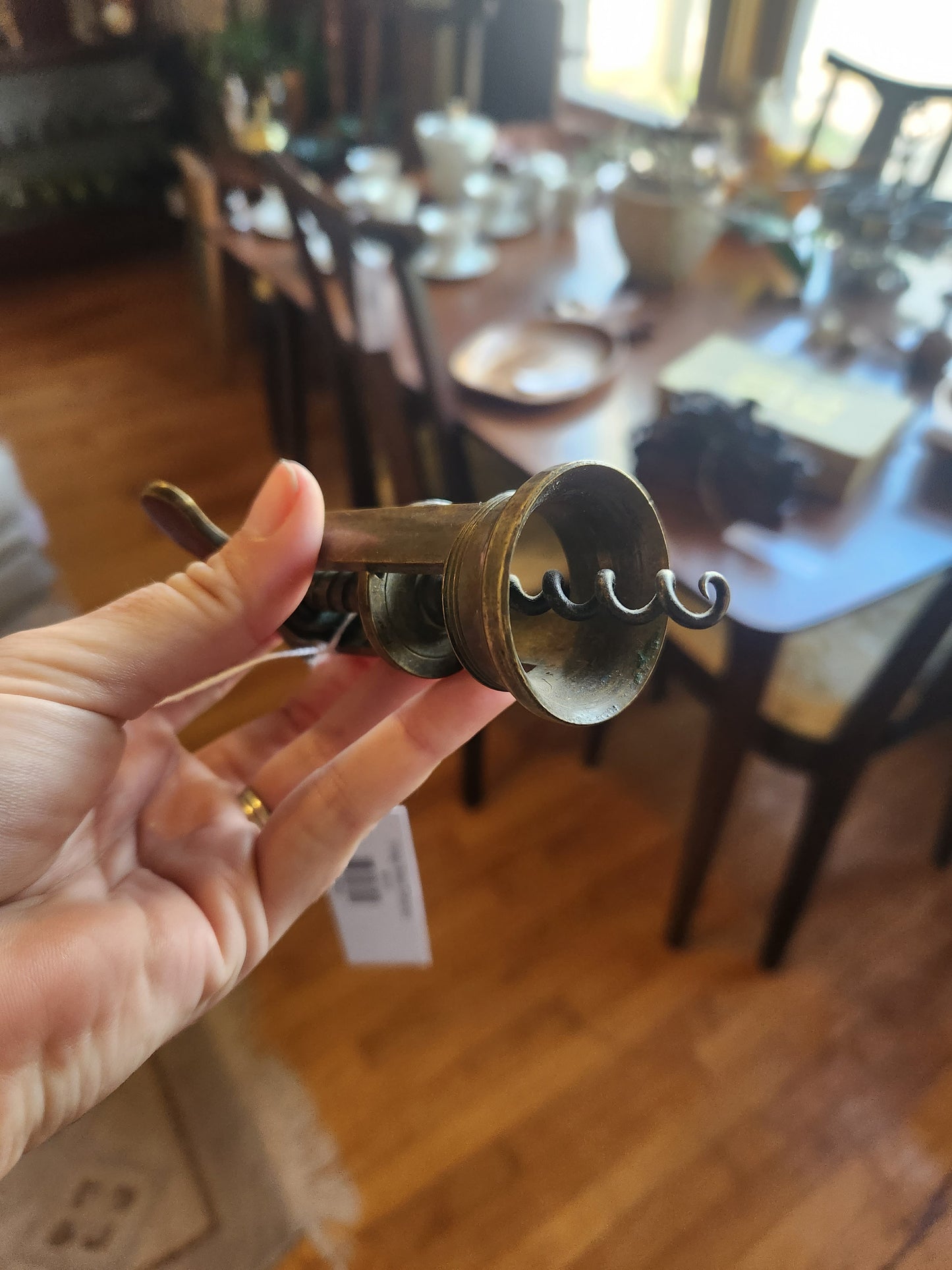 Vintage Brass Corkscrew