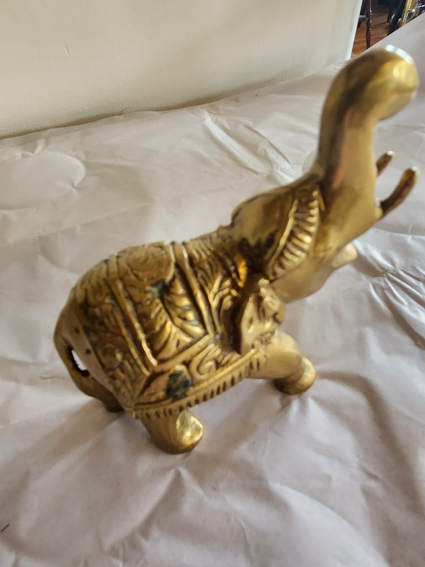Ornate Brass Elephant