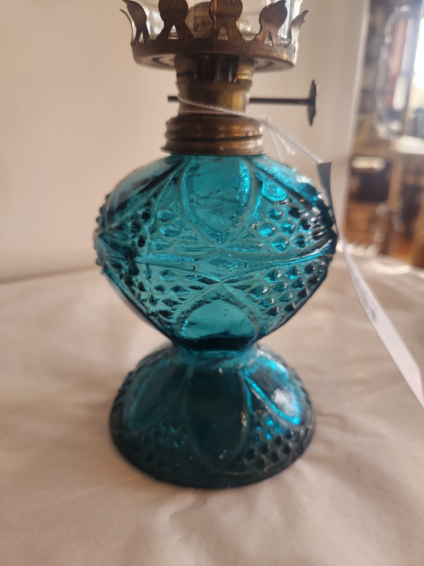 Blue Oil Lantern