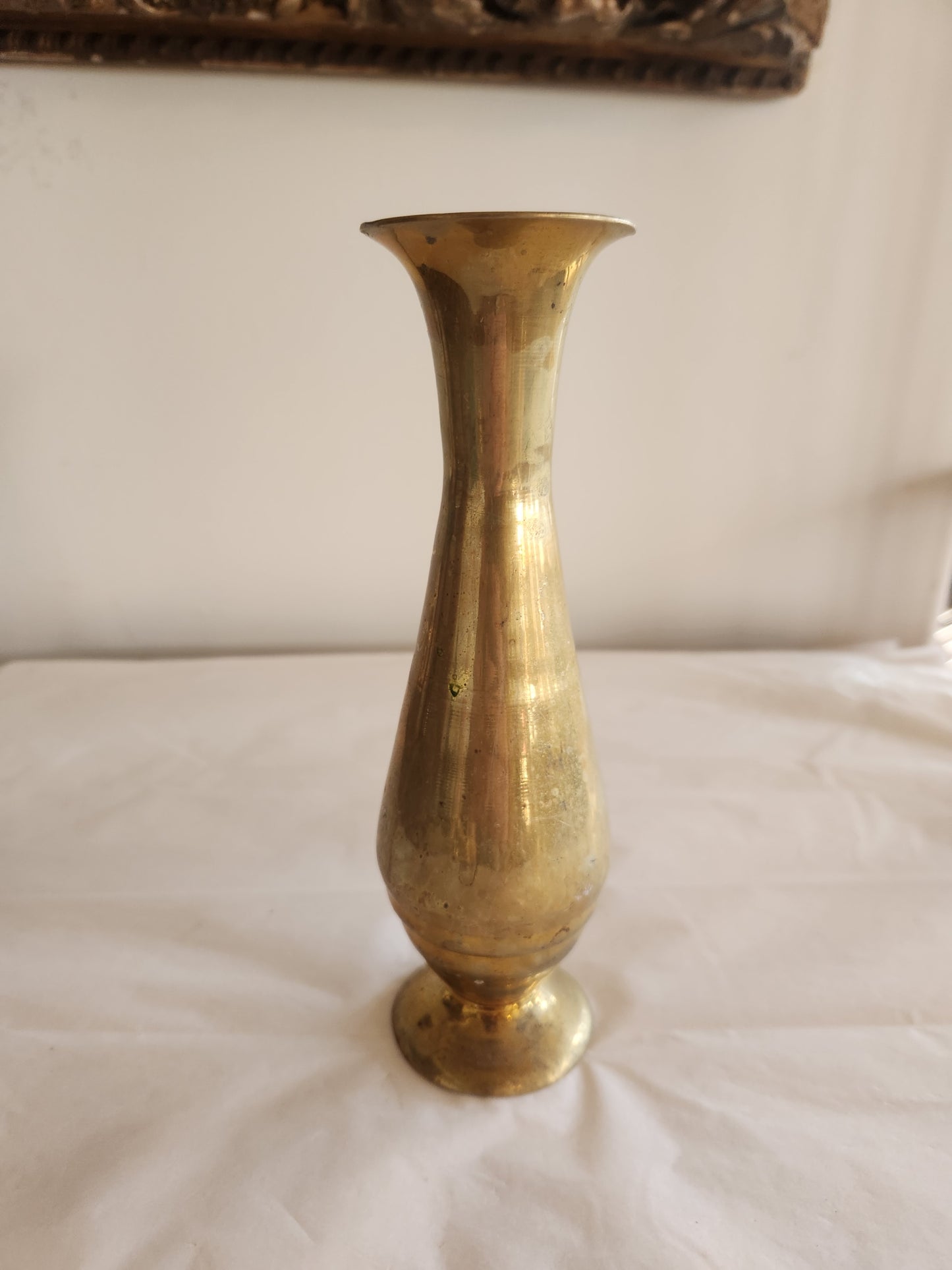 Skinny Brass Bud Vase