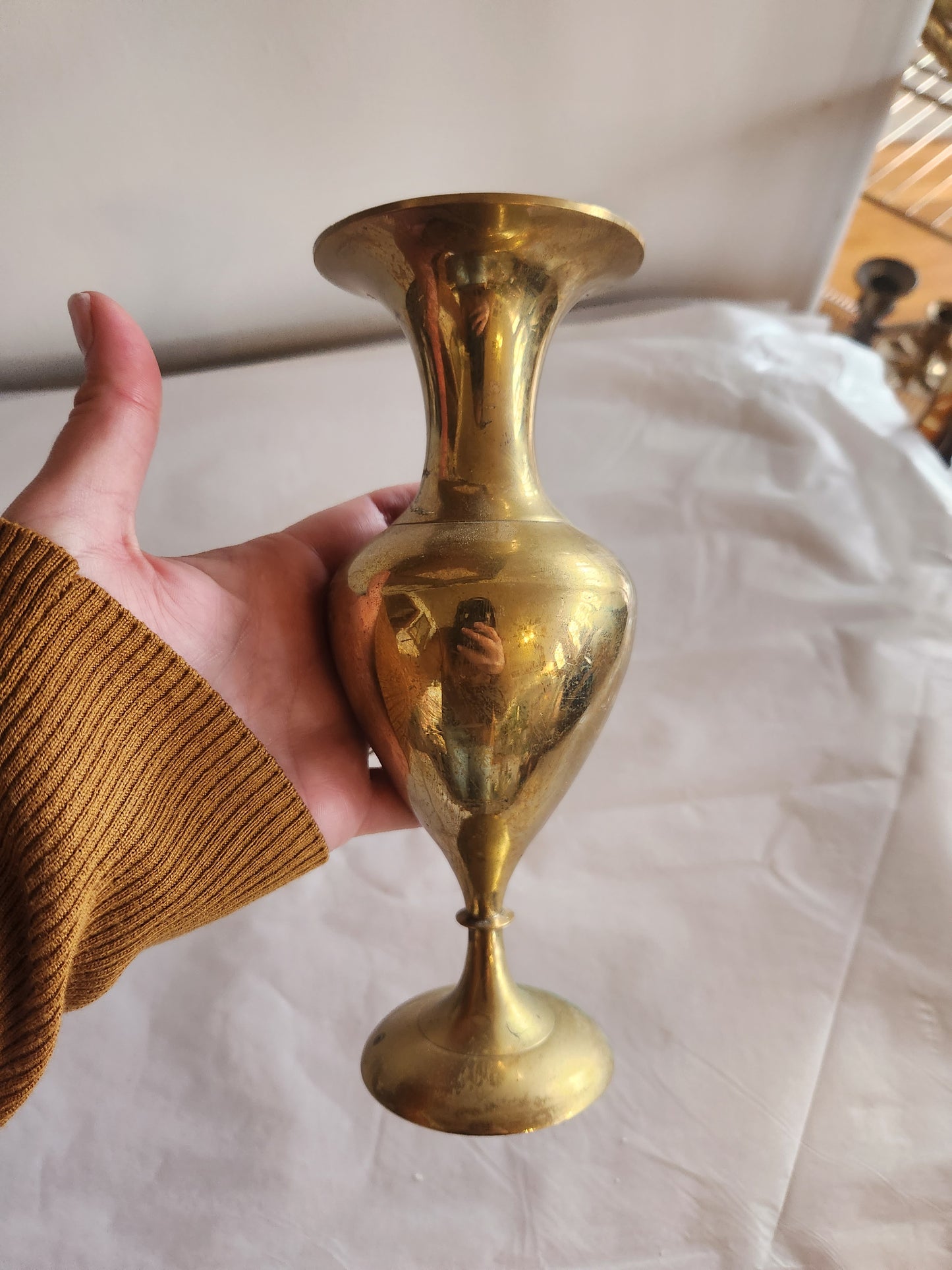 Decorative Brass Vase