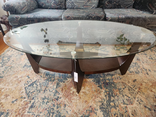 Glass Top Coffee Table *As Is*