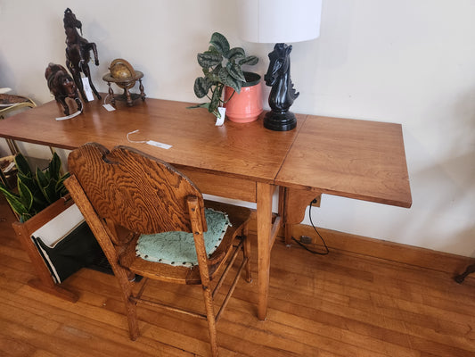 Mid Century Extension Desk with Chair