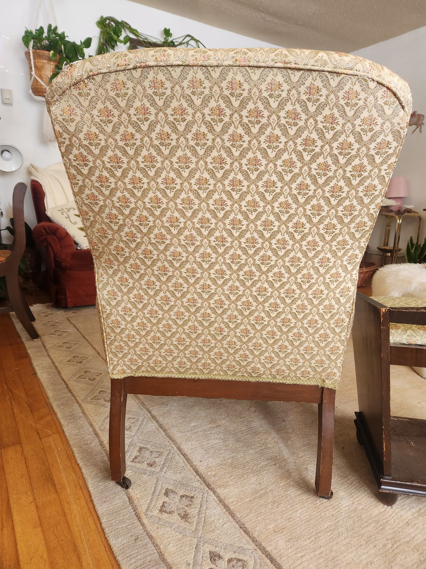 Cottage Rose Vintage Arm Chair