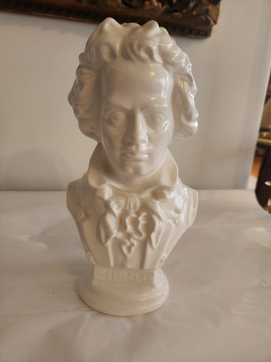Ceramic Beethoven Bust