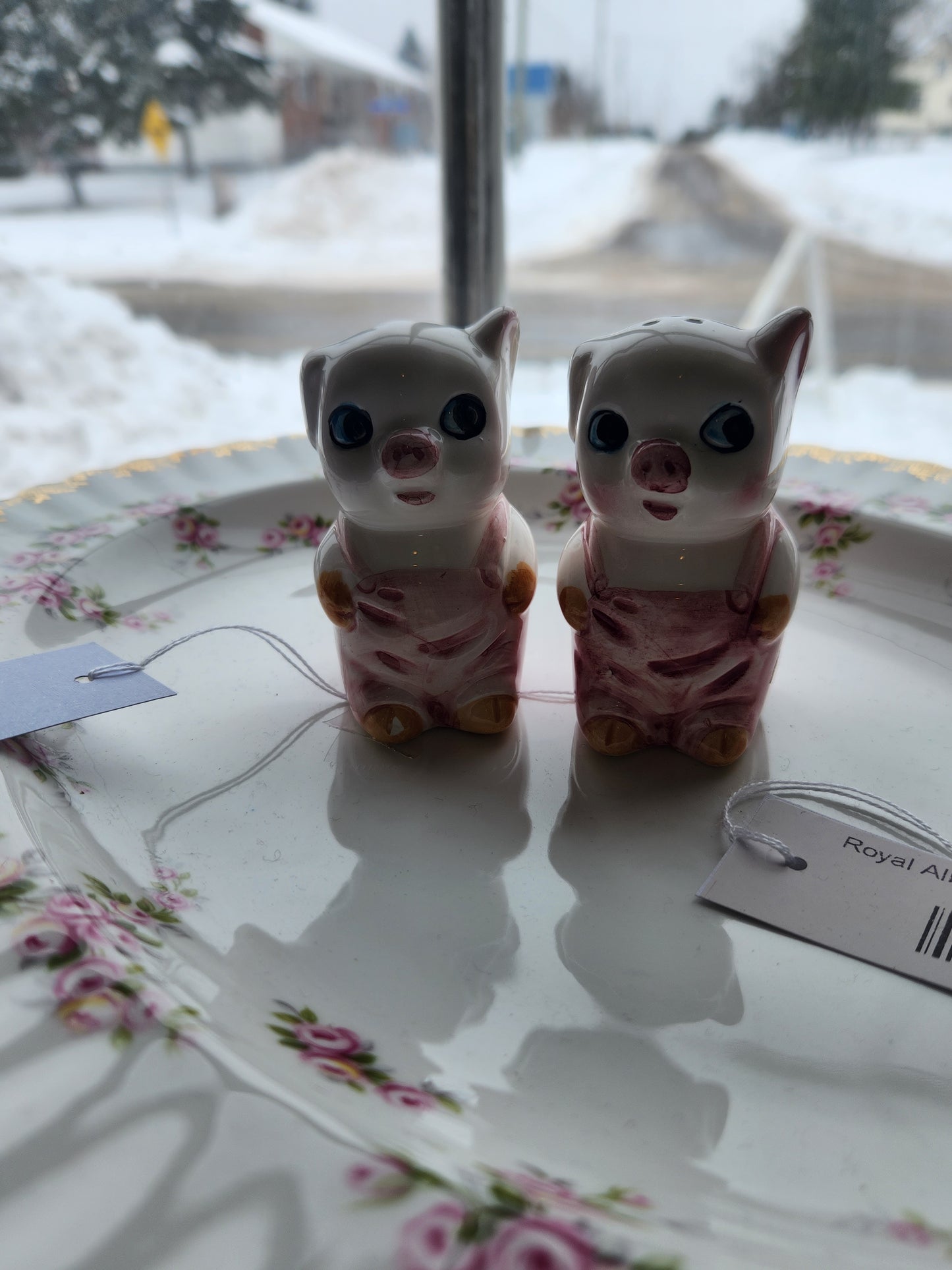 Vintage Piggy Salt and Pepper