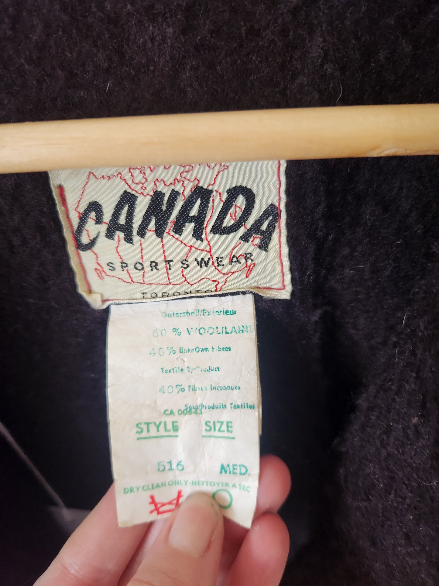 Made in Canada Neutral Plaid Coat