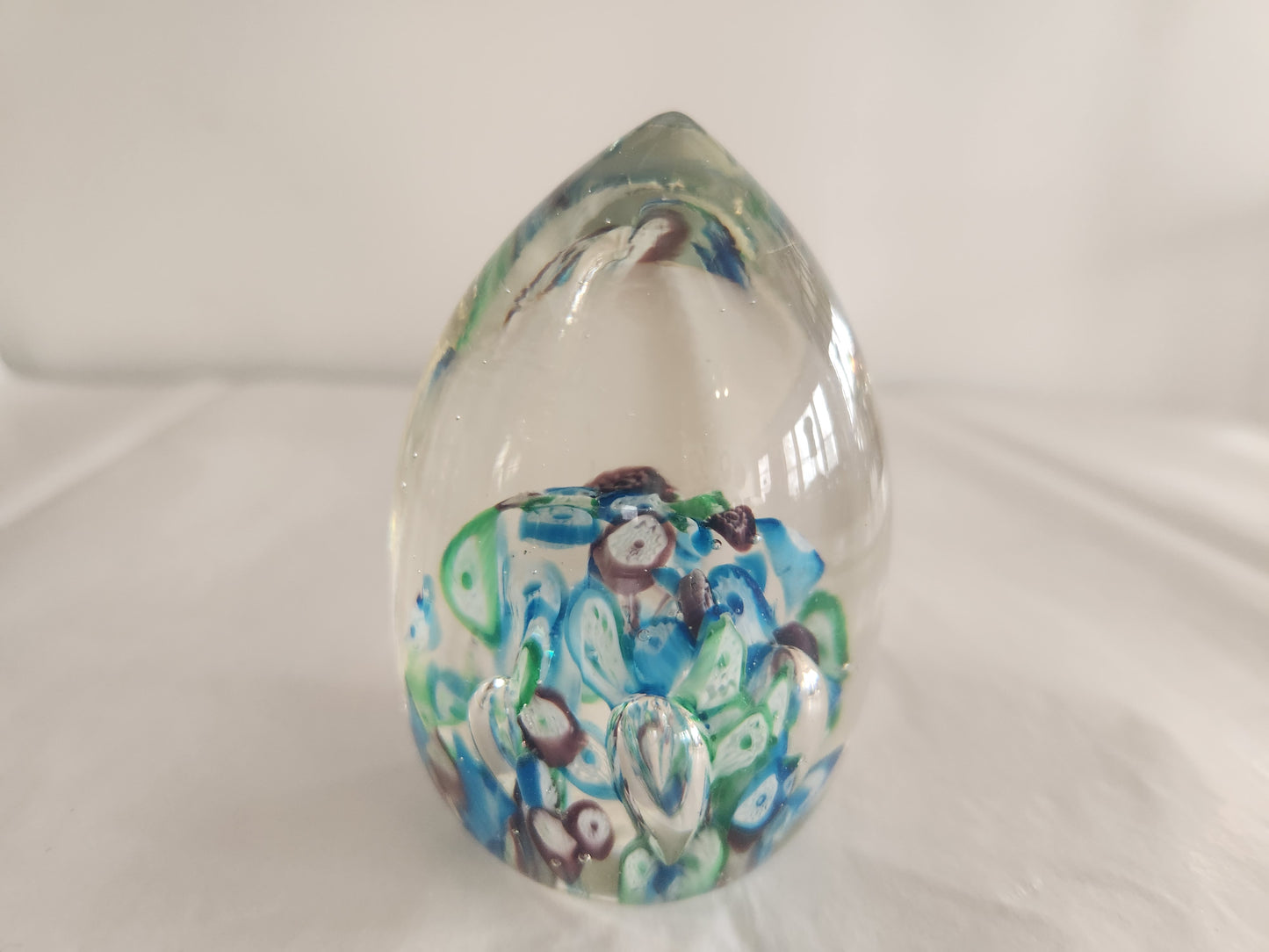 Pointy Art Glass Paperweight