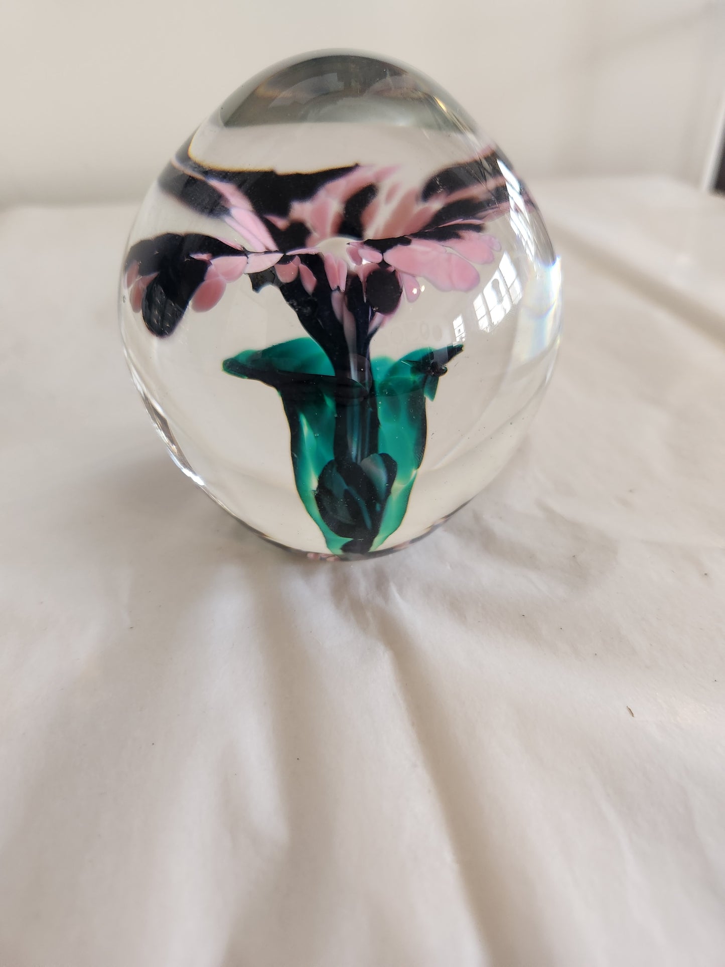 Large Art Glass Paperweight