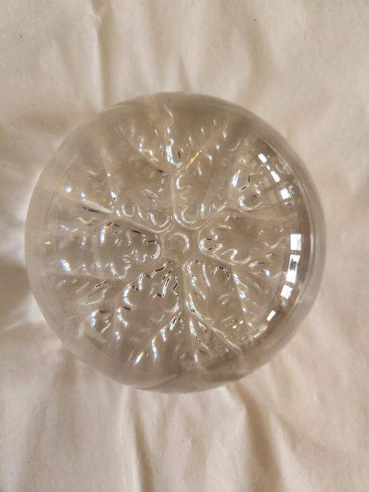 Heavy Snowflake Paperweight