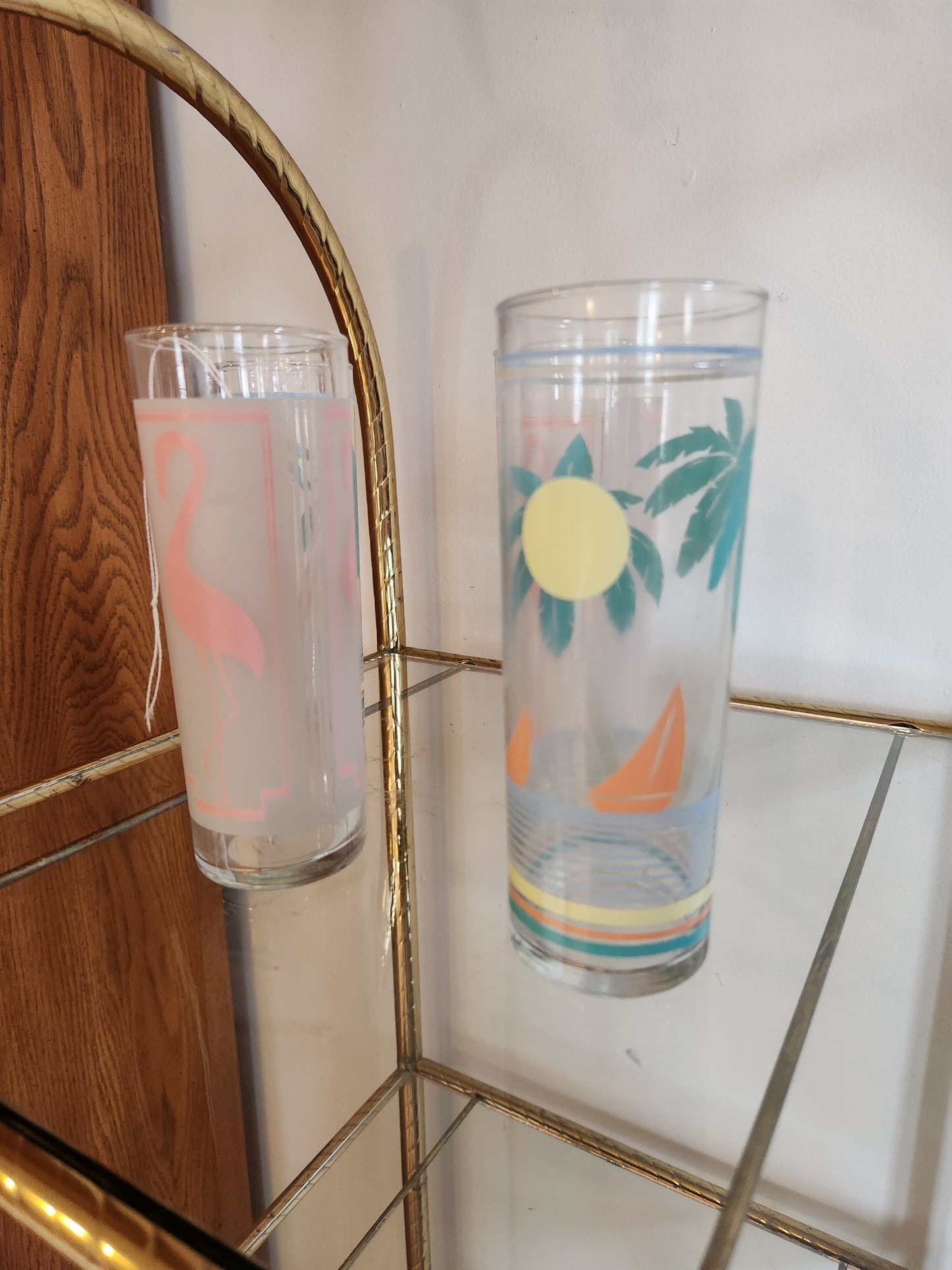 Tropical High Boy Glassware (4)