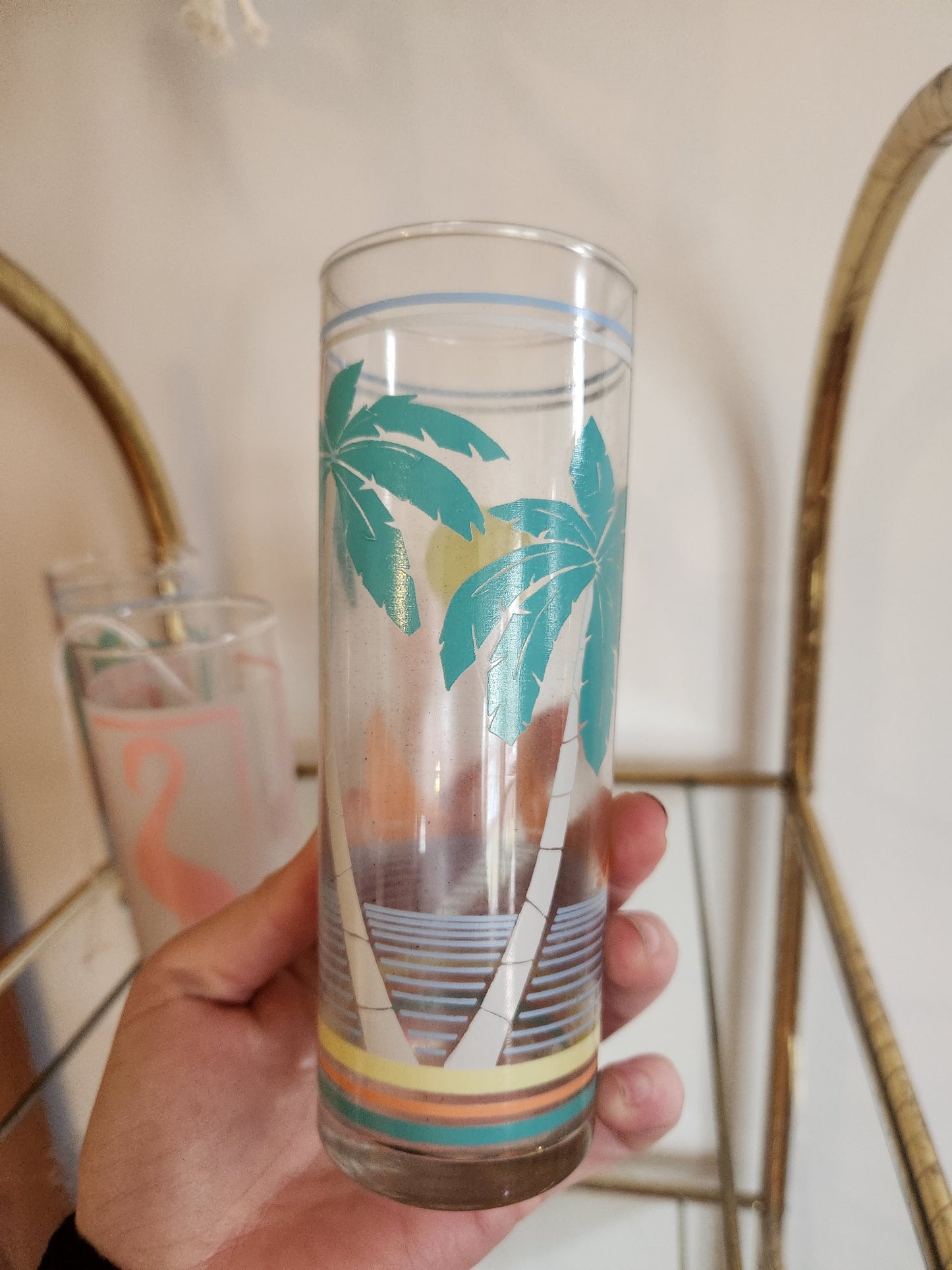 Tropical High Boy Glassware (4)