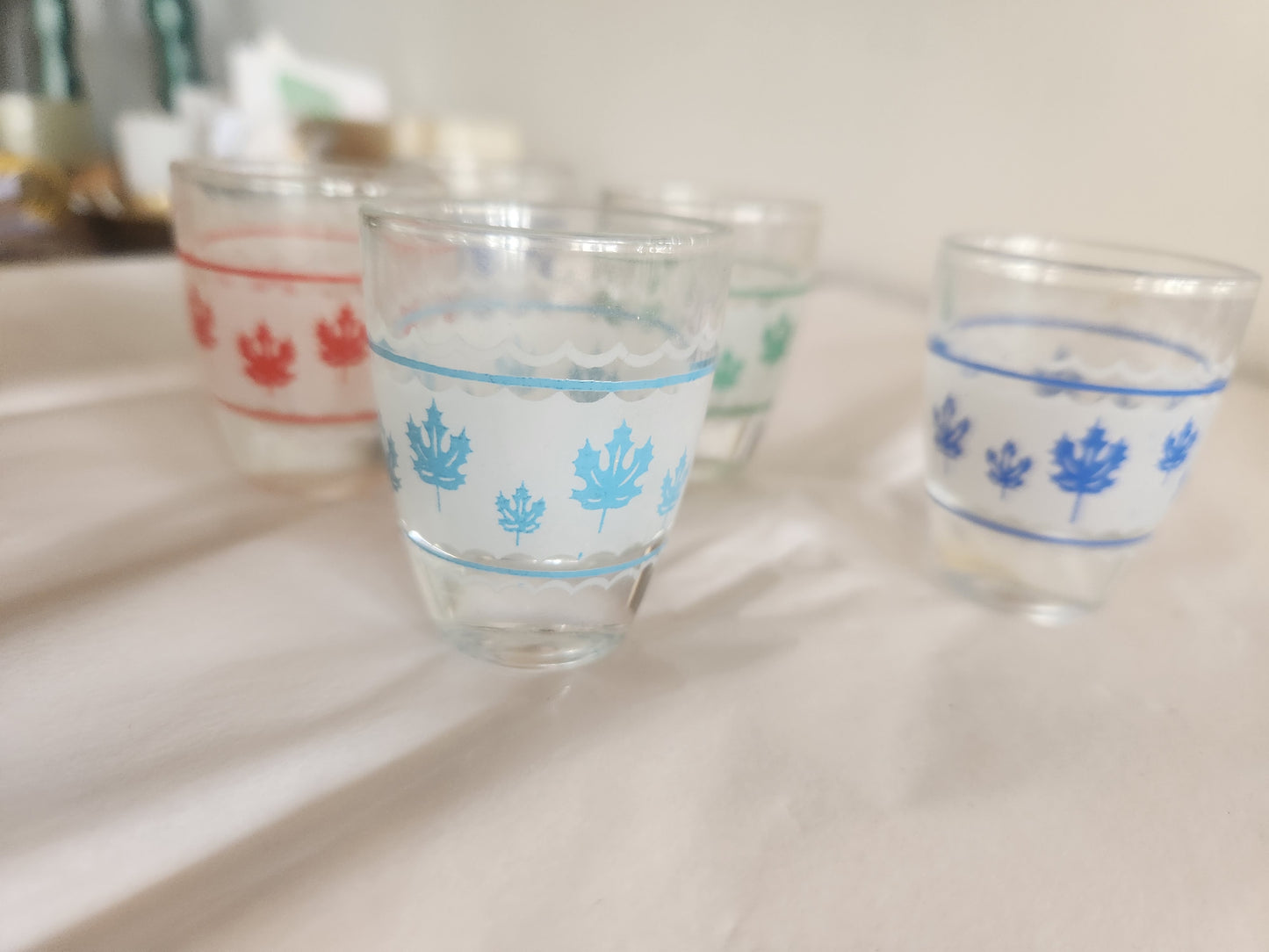 Maple Leaf Shot Glasses (5)