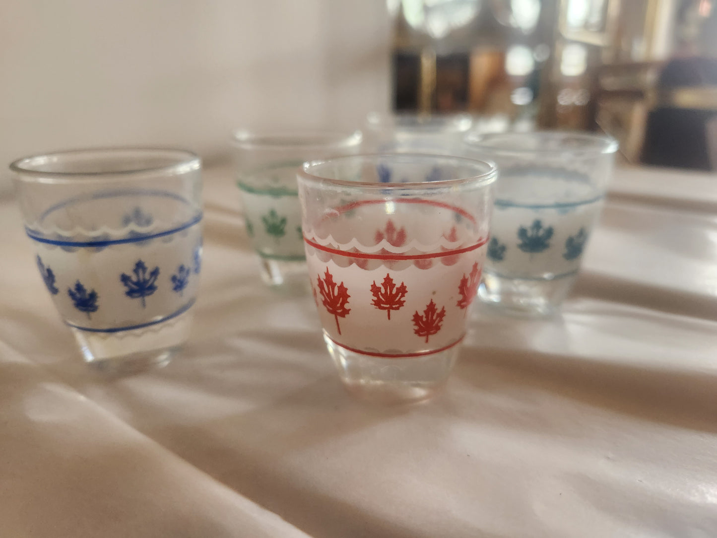 Maple Leaf Shot Glasses (5)