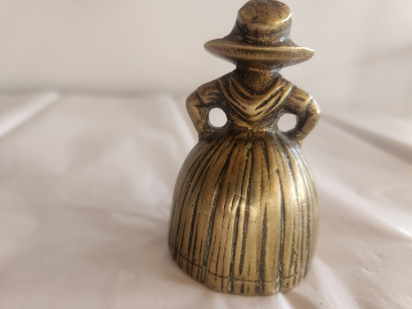 Lady Peasant Solid Brass Bell