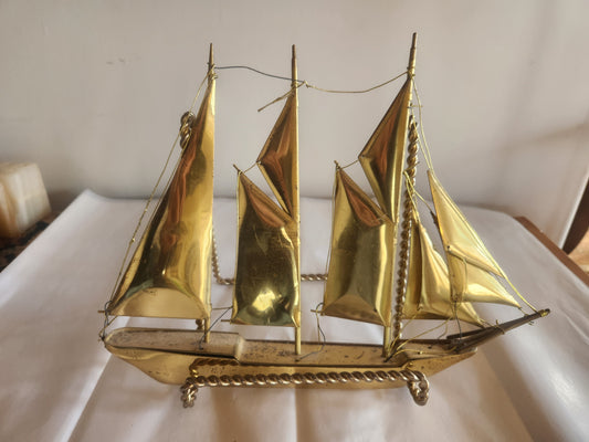 Brass Sailing Ship
