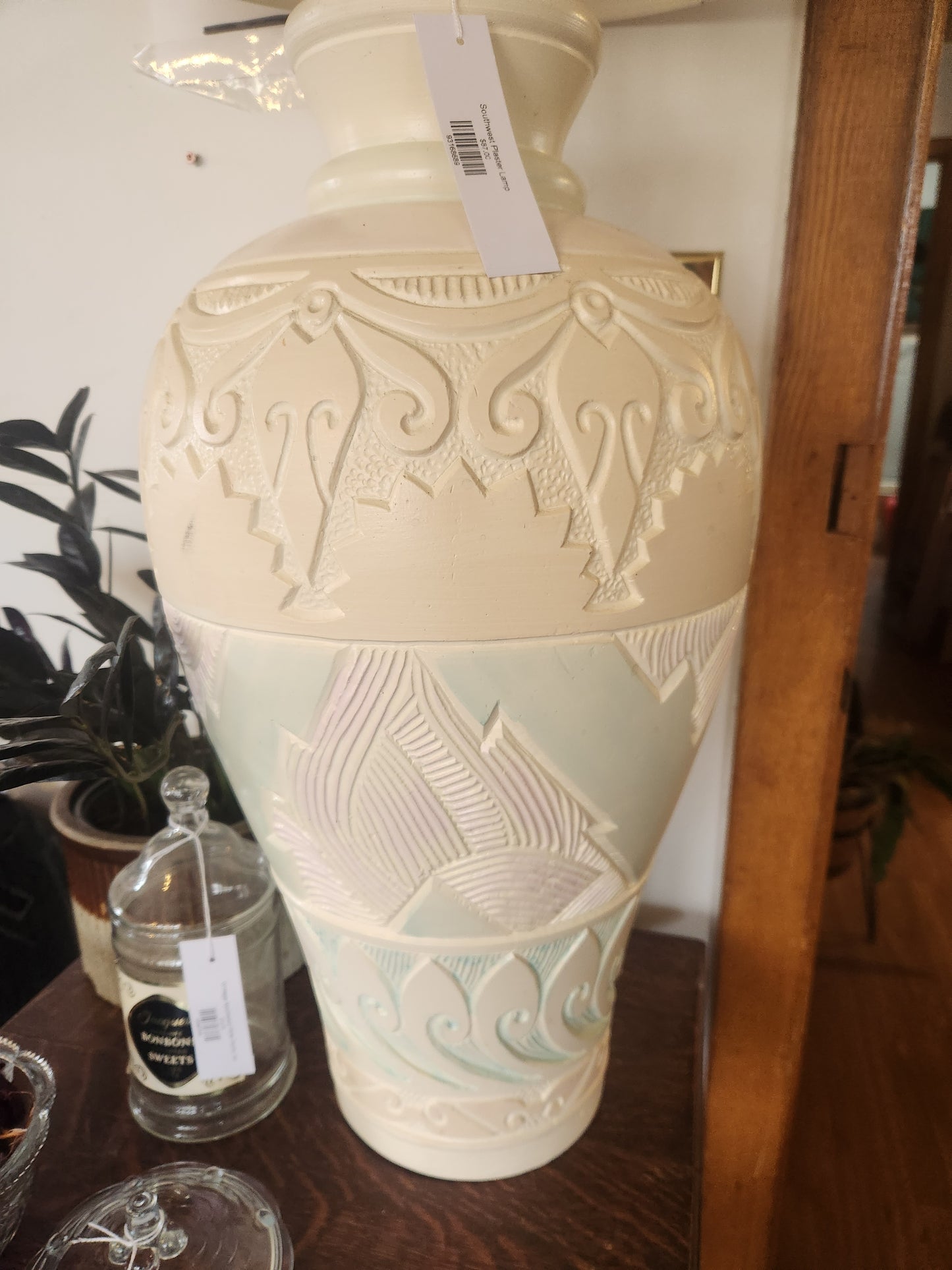 Southwest Plaster Lamp