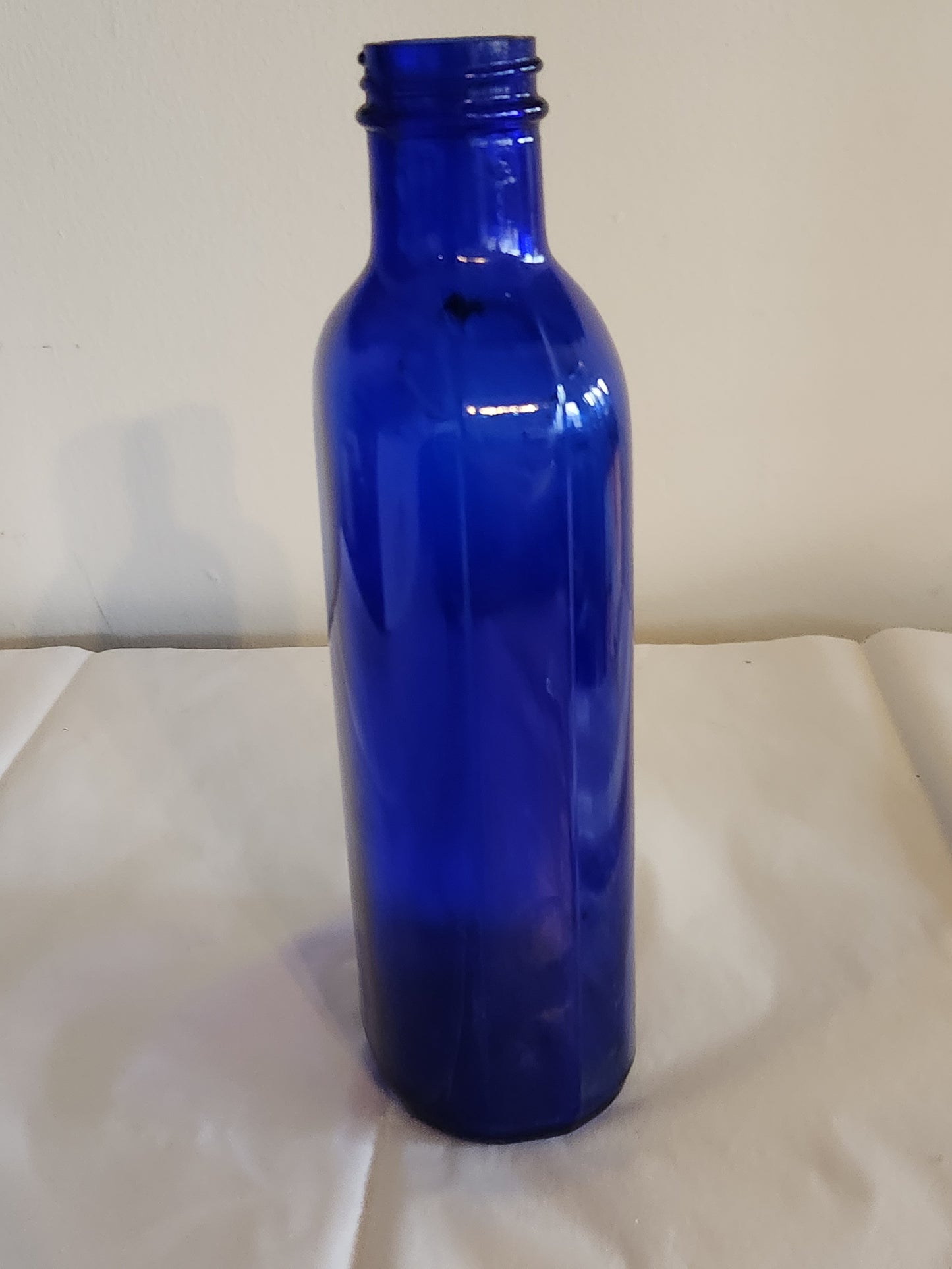 Colbalt Blue Decorative Bottle