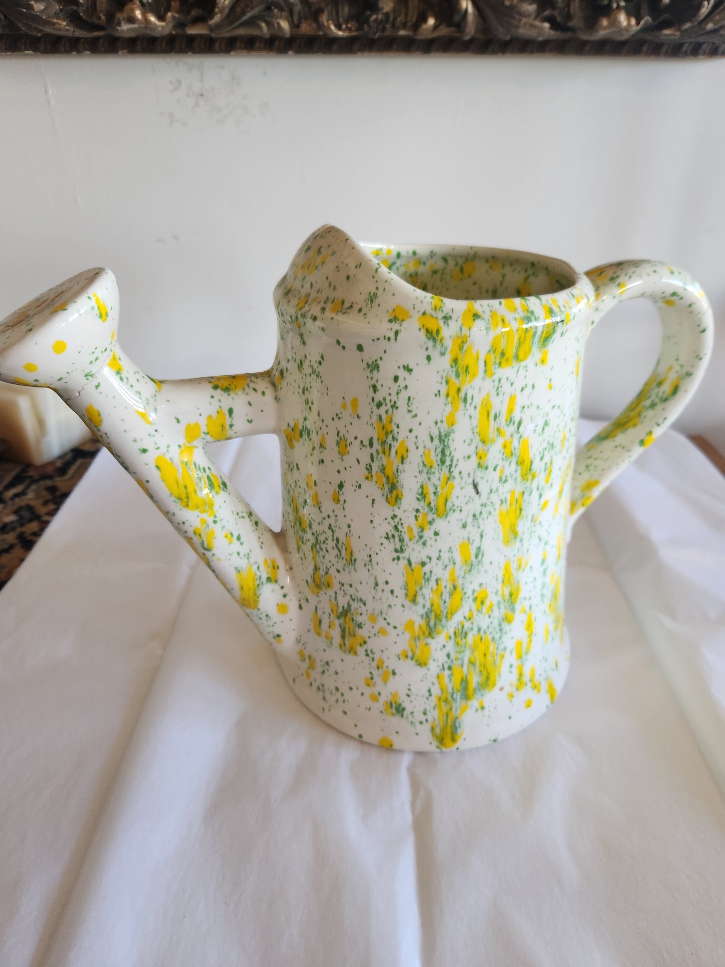 Handmade Pottery Watering Can