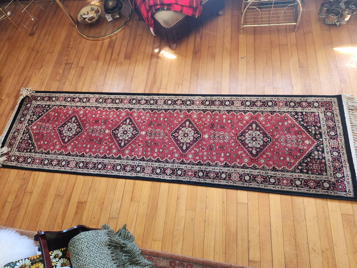 Dynamic Rugs Red Persian Style Runner (2.2 x 7.7)