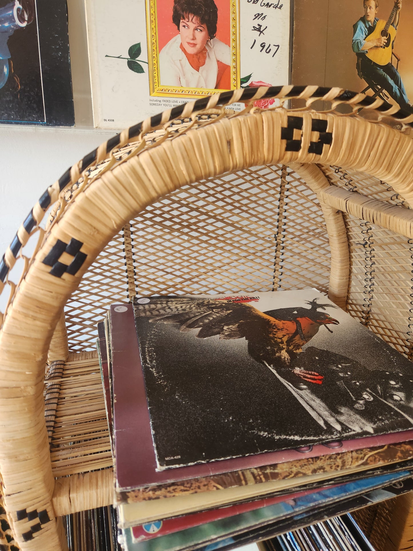 Mini Arched Wicker Shelf