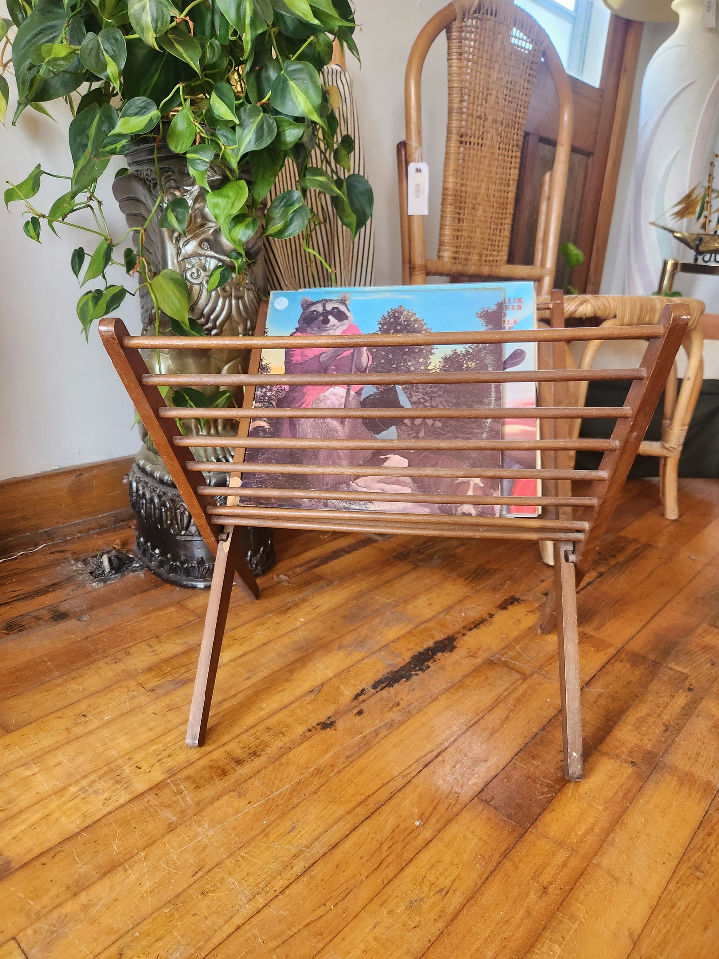 Mid Century Modern Magazine Rack