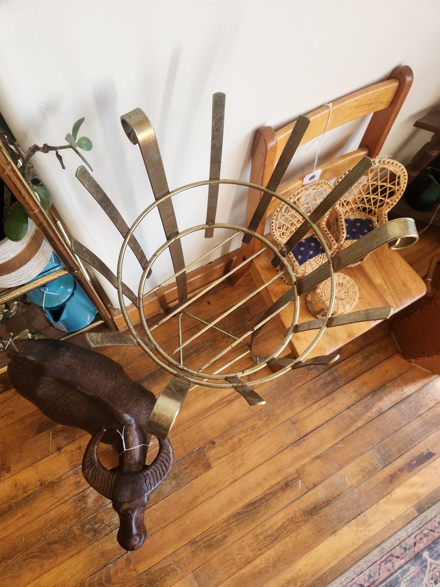 Brass Plant Stand