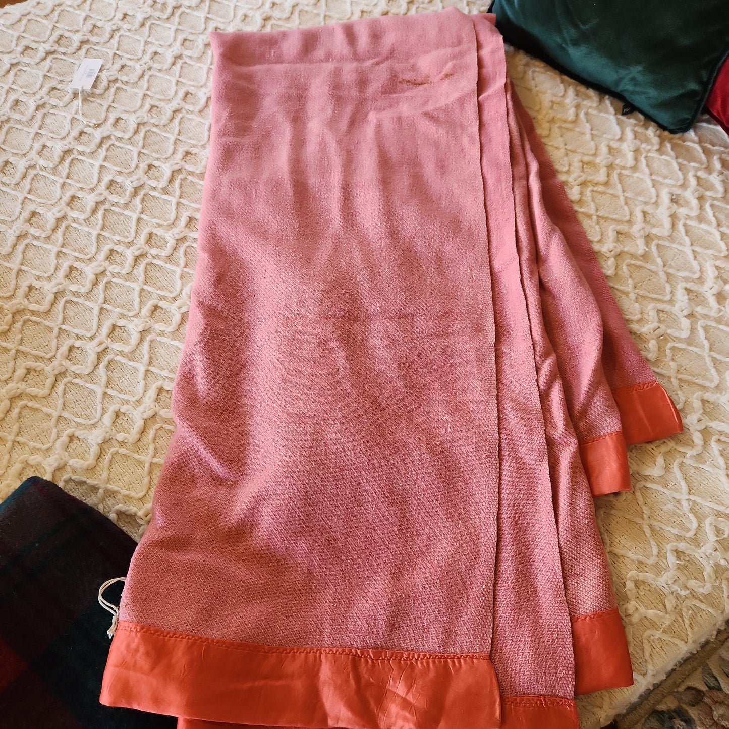 Pink Wool Blanket