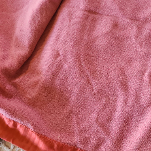 Pink Wool Blanket