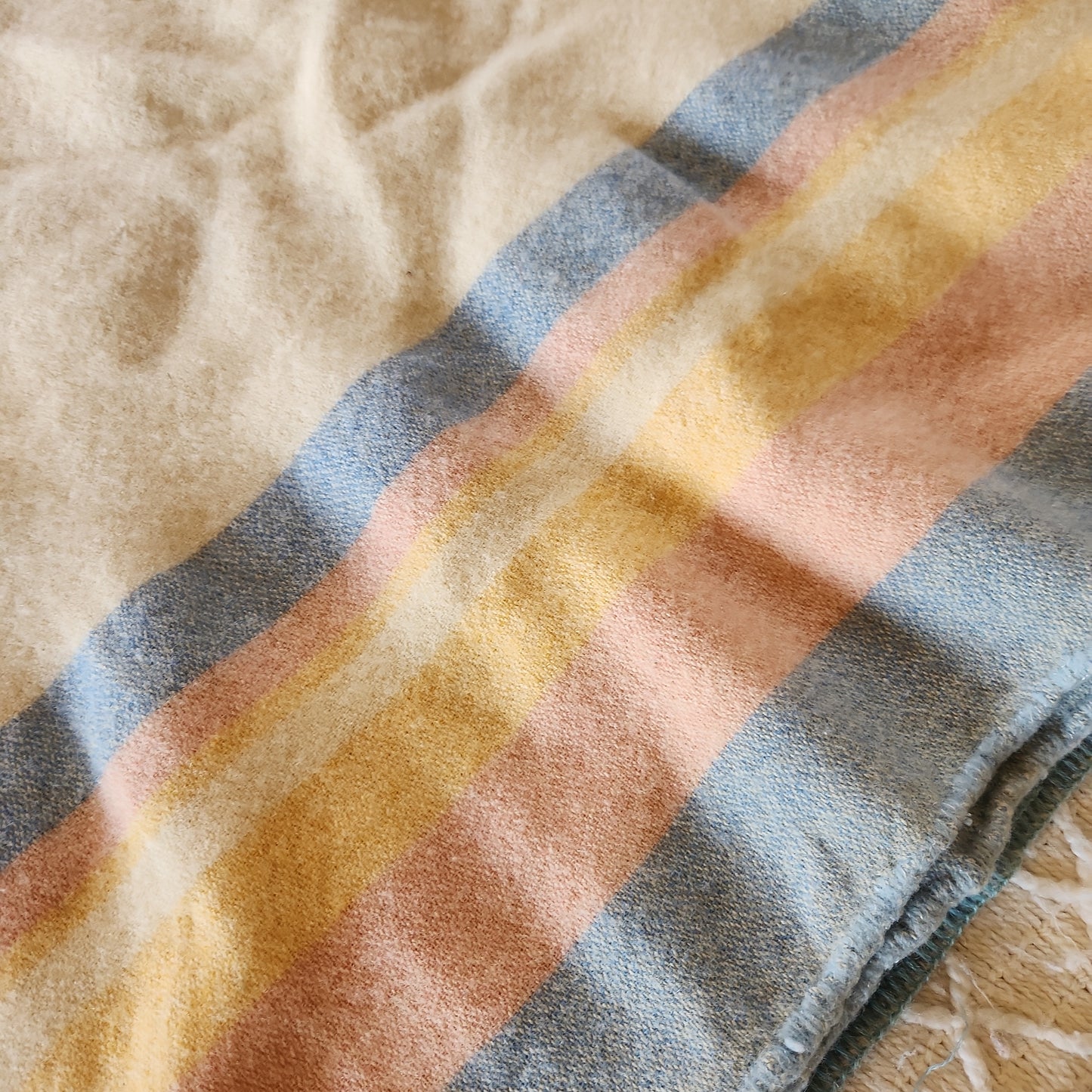 Mended Wool Blanket