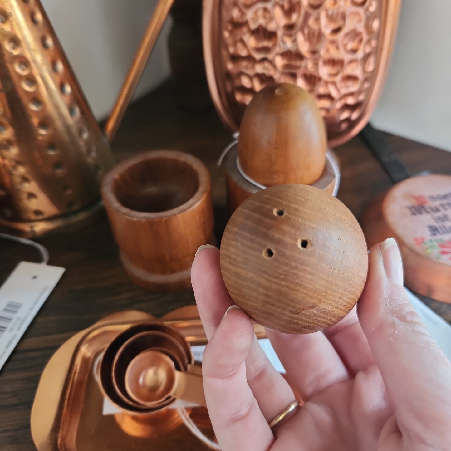 Danish Style Wooden Salt and Pepper