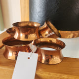 Copper Napkin Rings (6)