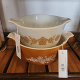 Pyrex Butterfly Gold (2) Bake Dish (White)