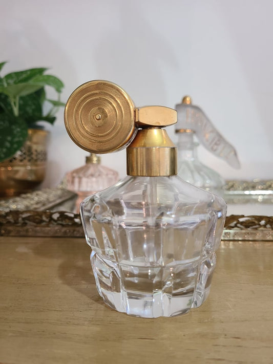 Grenade Style Art Deco Perfume Bottle