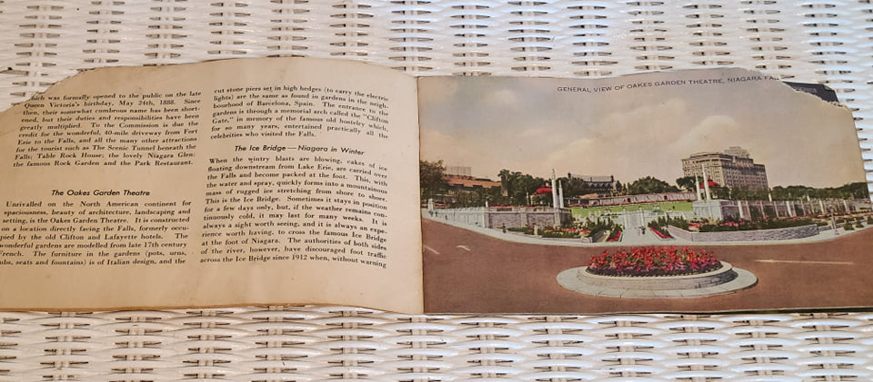 Vintage Niagara Falls Guide Book