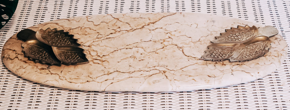 Marble Serving Tray/ Charcuterie Board