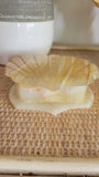 Large onyx seashell box, some repairs