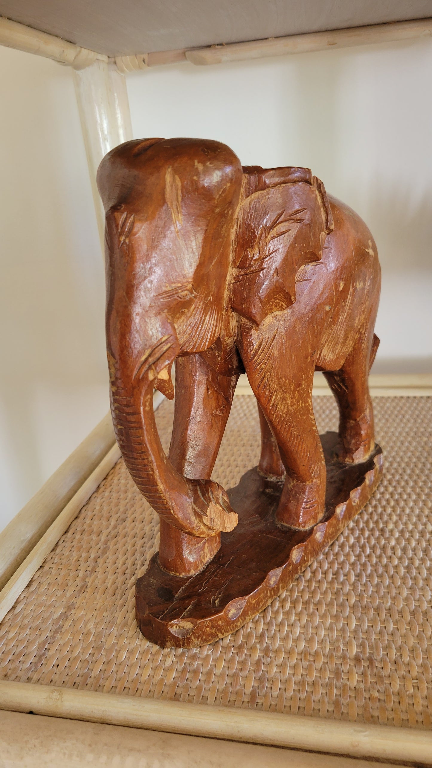Large carved elephant