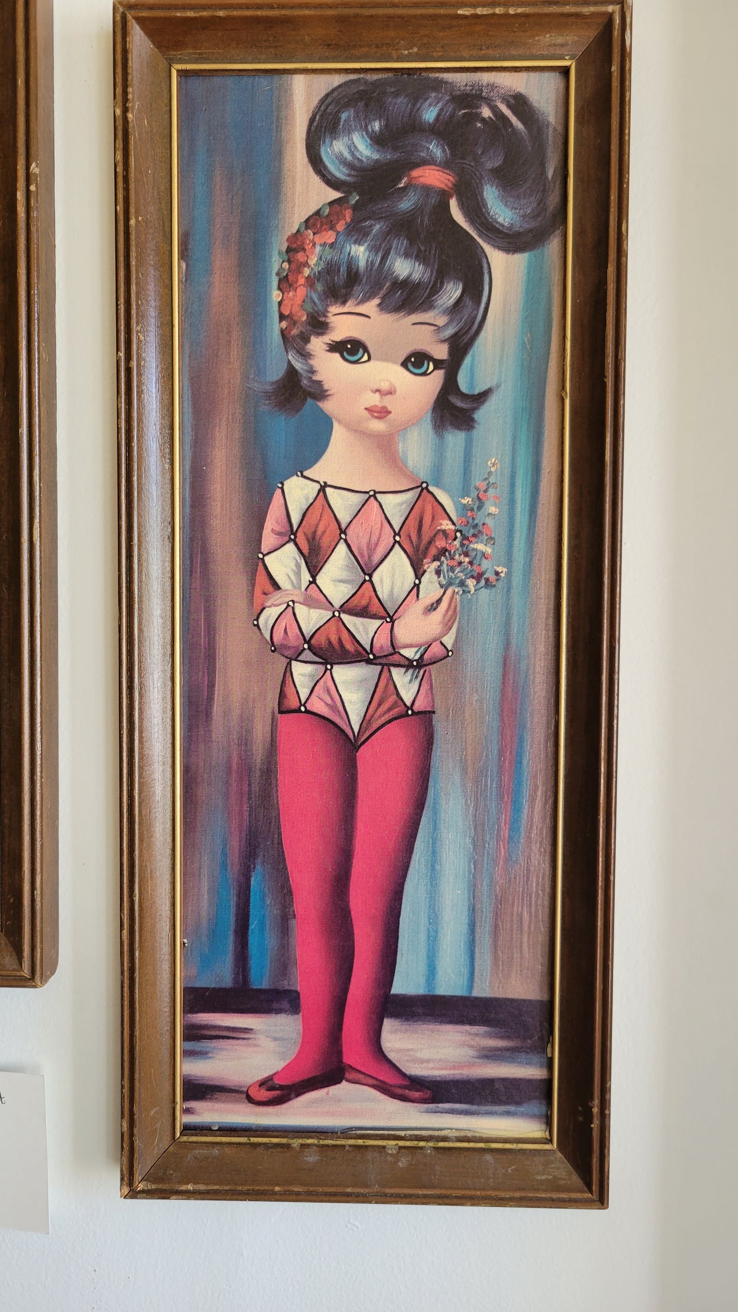 Eden Harlequin Big Eye Ballerina Artwork