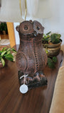 Made in Canada Plaster Owl Statue