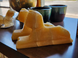 Sphinyx Peach Coloured Stone Bookends