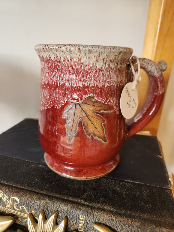 Handmade Fall Pottery Mug