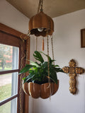 Hanging Plant Swag Lamp